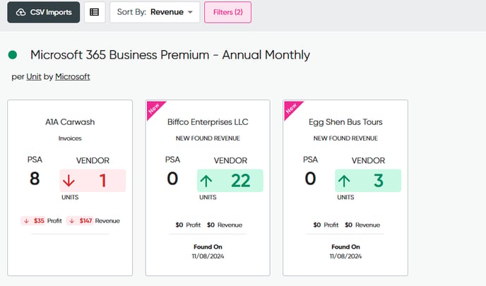 Service_Cards_brought_in_from_a_CSV_import