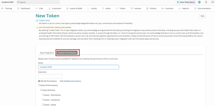 Custom_Permissions_tab_of_New_Token